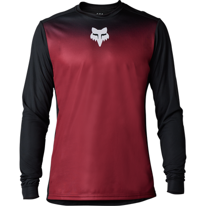 Fox Ranger Keel LS MTB Jersey (Bordeaux)