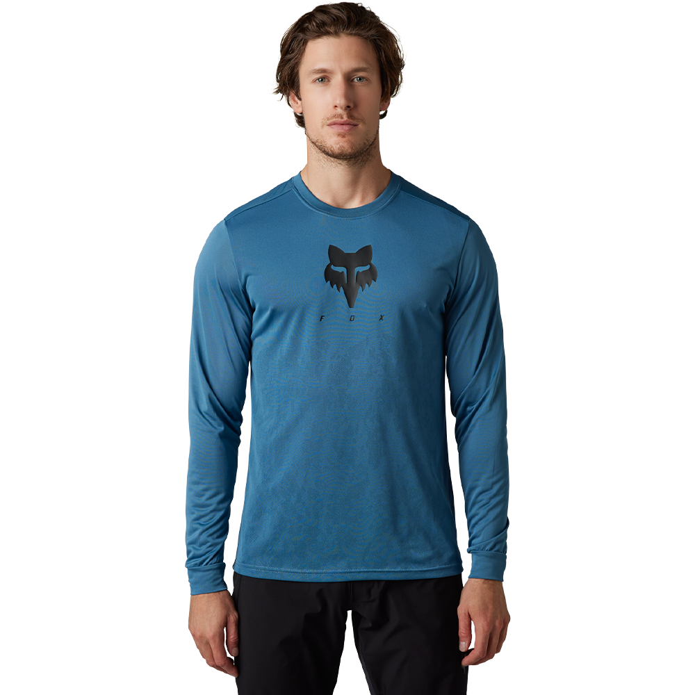 Fox Ranger TruDri LS MTB Jersey (Dark Slate)