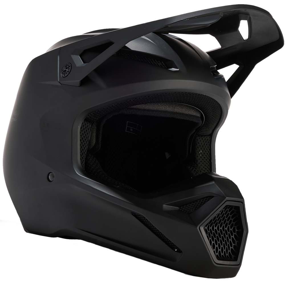 Fox V1 Solid Helmet (Matte Black)