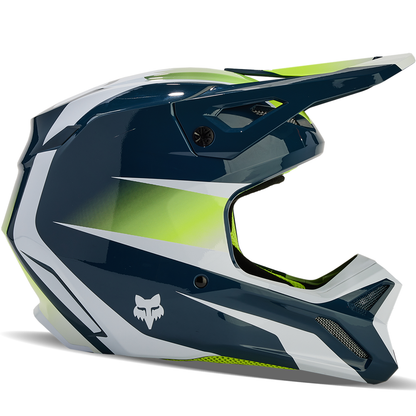 Fox V1 Flora Helmet (Dark Indigo)