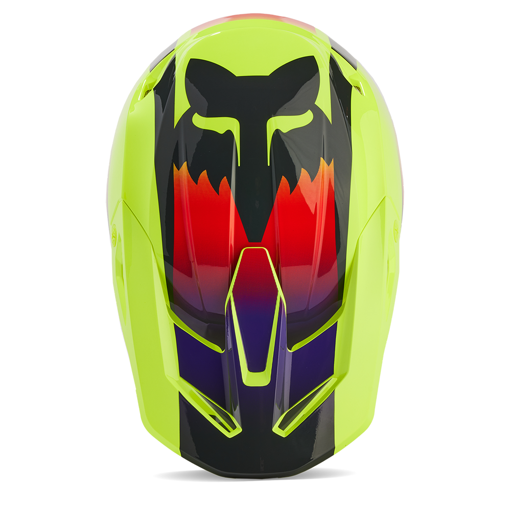 Fox V1 Flora Helmet (Yellow)