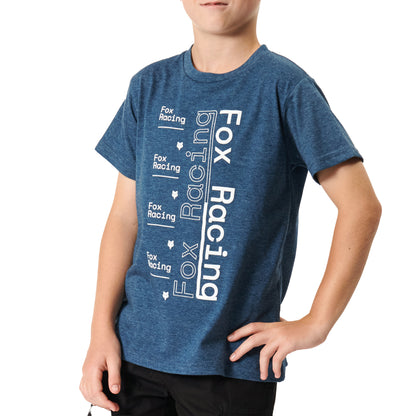 Fox Race Spec Boys Ss Tee (Heather Indigo)