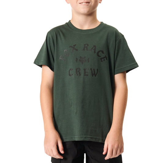 Fox Race Boys Ss Tee (Hunter Green)