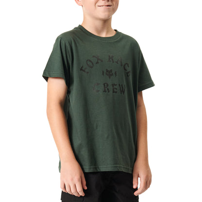 Fox Race Boys Ss Tee (Hunter Green)