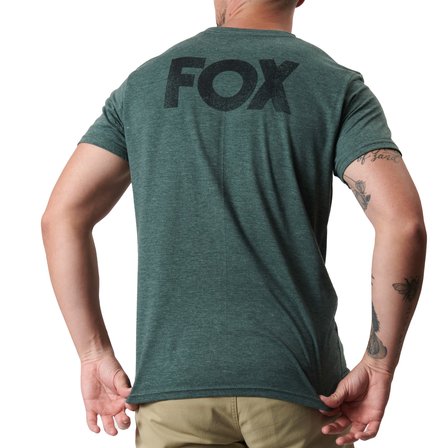 Fox Heir SS Tee (Heather Green)