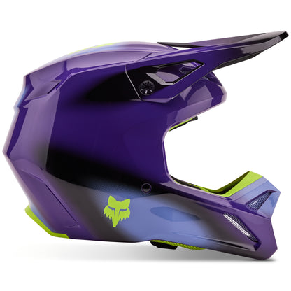 Fox V1 Interfere Helmet (Black/Blue)