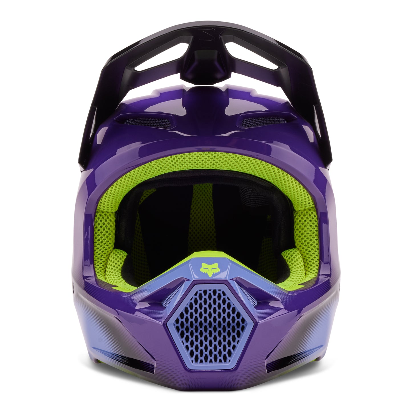 Fox V1 Interfere Helmet (Black/Blue)