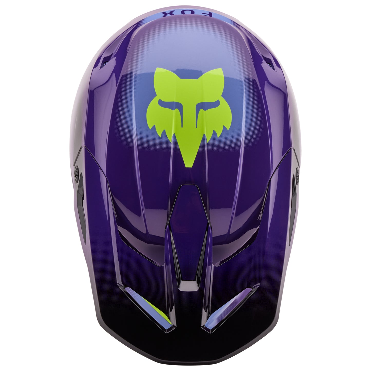 Fox V1 Interfere Helmet (Black/Blue)