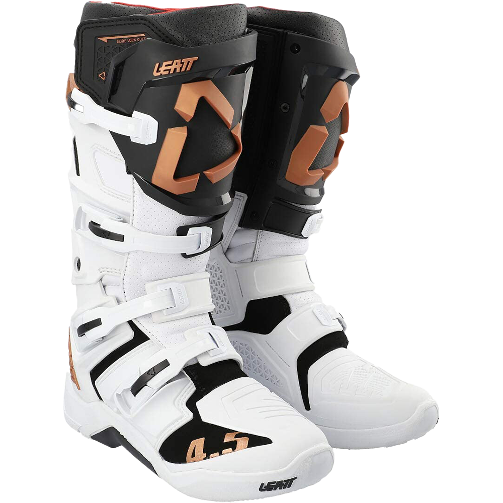 Leatt 4.5 Boots (White/Black/Copper)