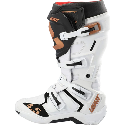 Leatt 4.5 Boots (White/Black/Copper)