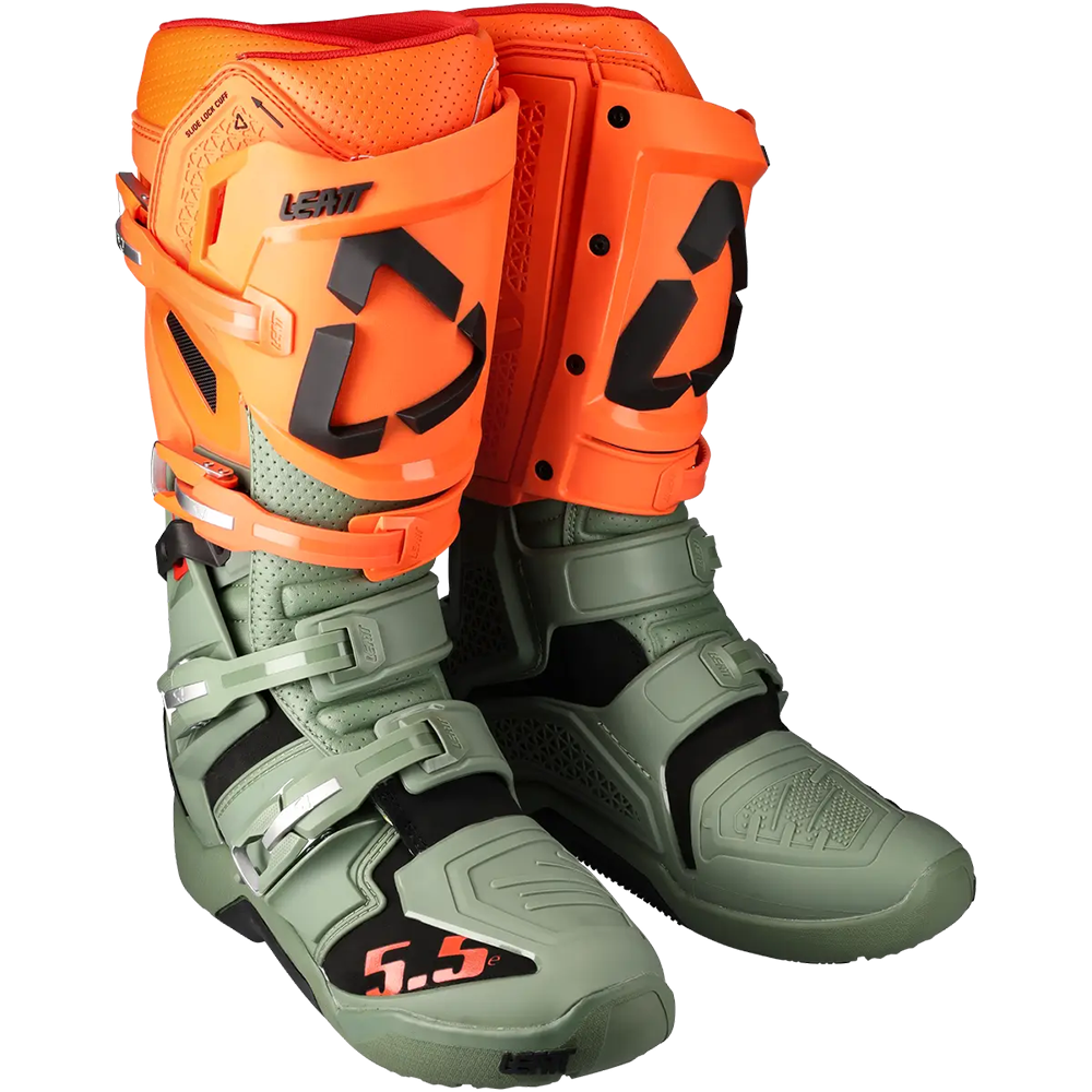 Leatt 5.5 Flexlock Enduro Boots (Cactus)