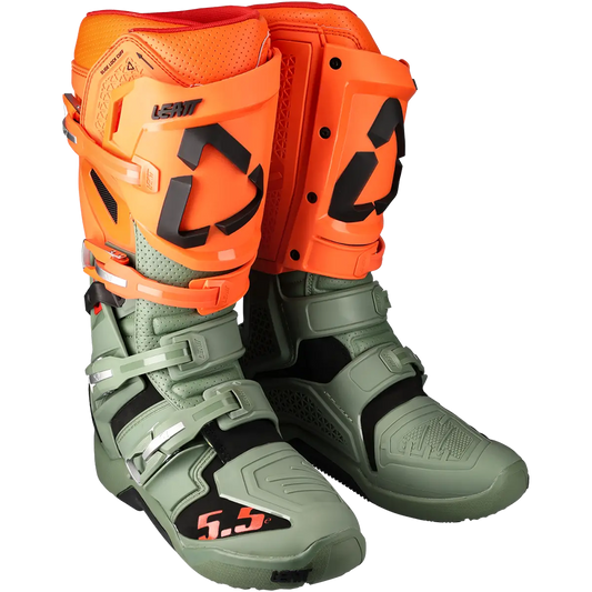 Leatt 5.5 Flexlock Enduro Boots (Cactus)