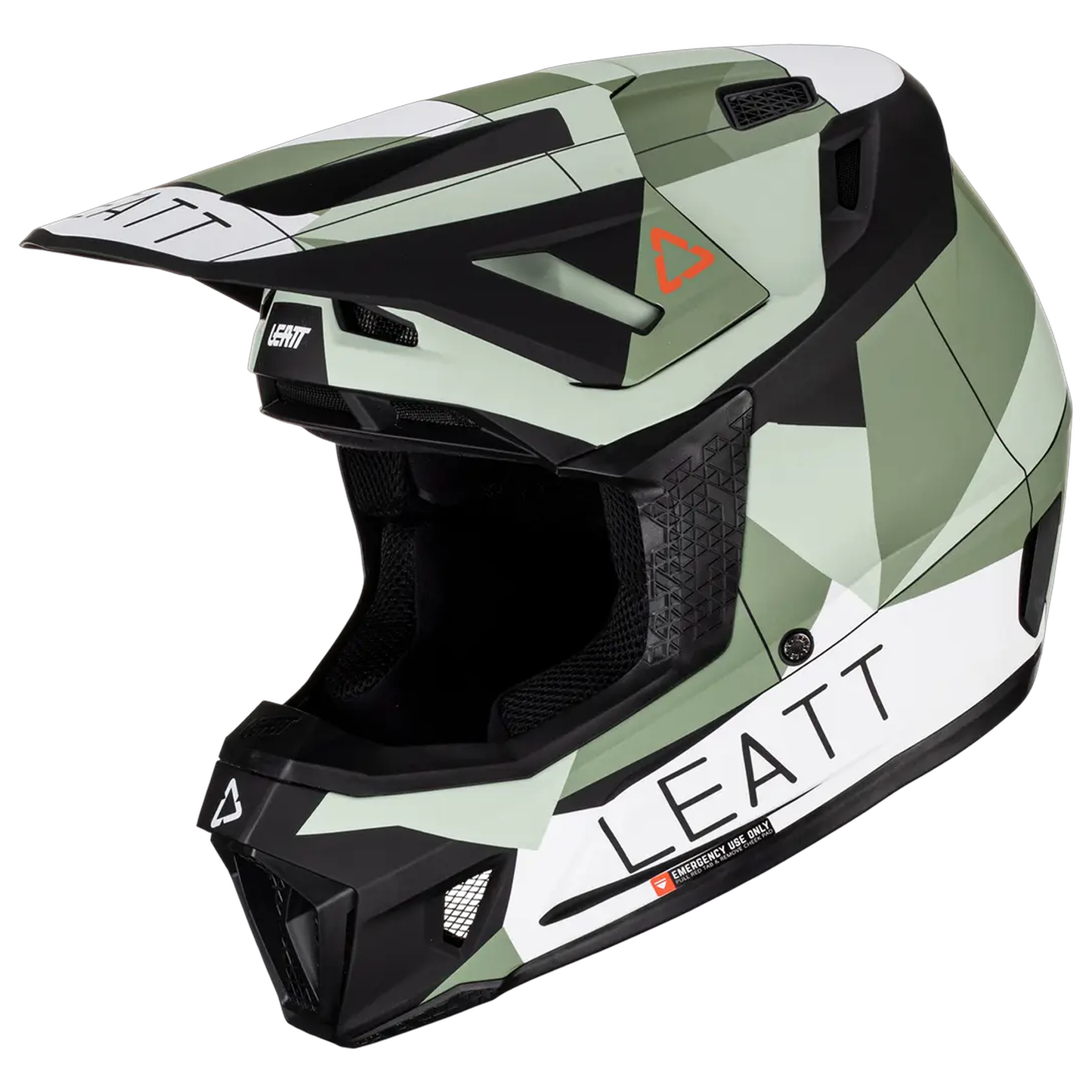 Leatt Moto 7.5 Helmet and 4.5 Goggles (Cactus Matte)