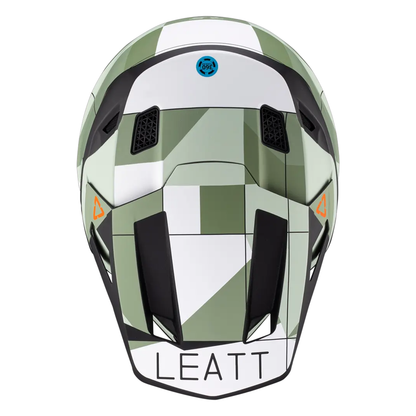 Leatt Moto 7.5 Helmet and 4.5 Goggles (Cactus Matte)