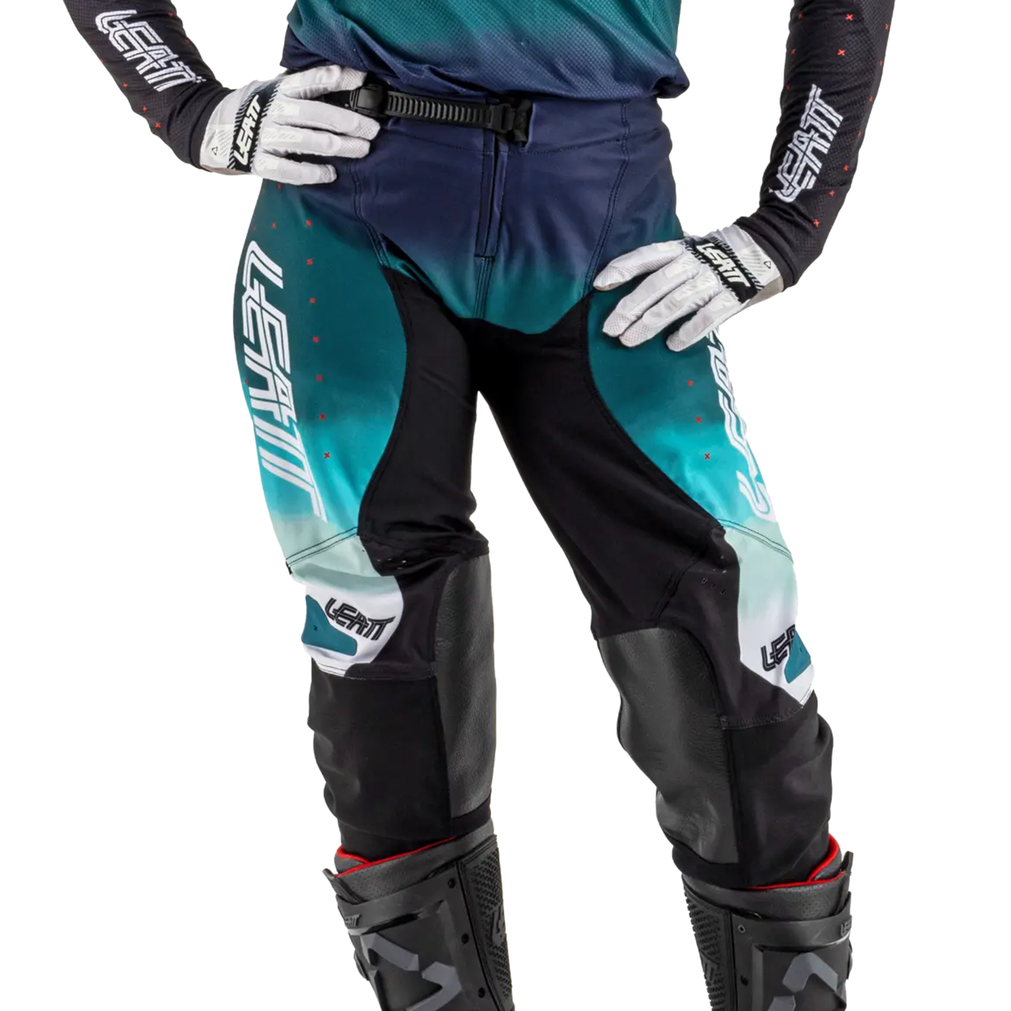 Leatt Women's Moto 4.5 Combo (Marine)