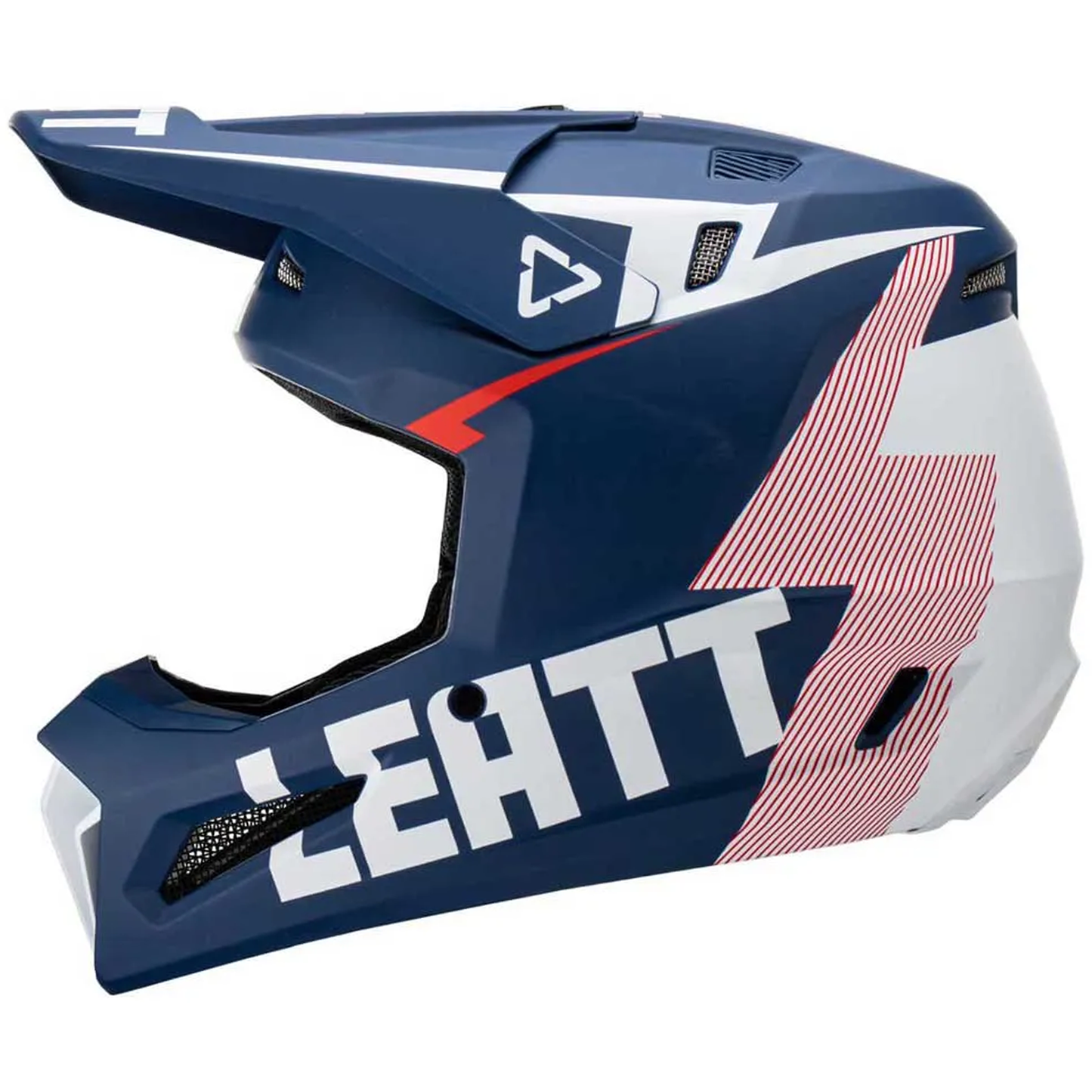 Leatt Moto 3.5 Helmet and 4.5 Goggles (Royal Matte)