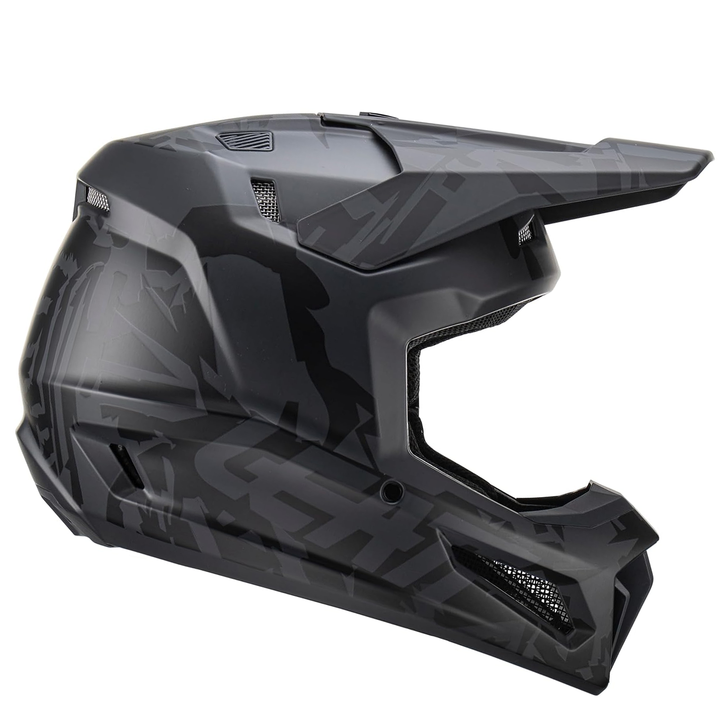 Leatt Moto 3.5 Helmet and 4.5 Goggles (Stealth Matte)