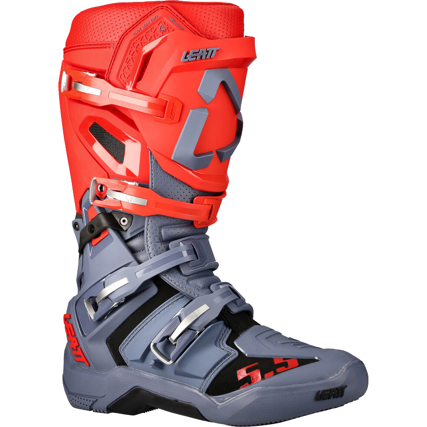 Leatt 5.5 Flexlock Enduro Boots (Red/Grey)