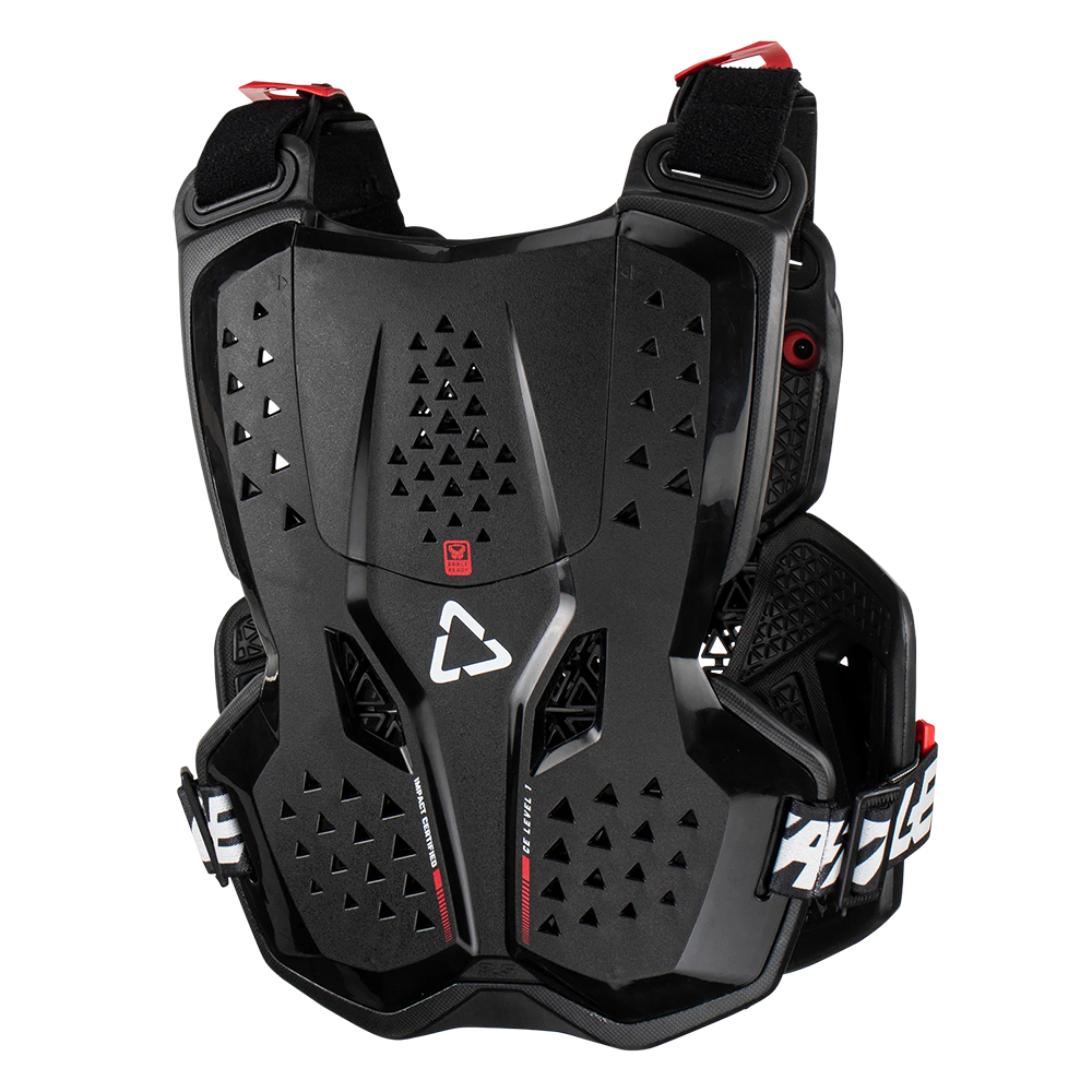 Leatt Youth 3.5 Chest Protector (Black/Red)