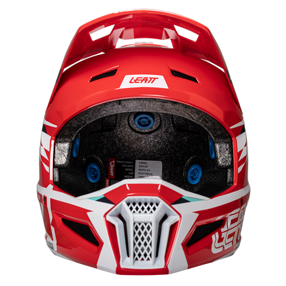 Leatt Moto 3.5 Helmet and 3.5 Goggles (Red)