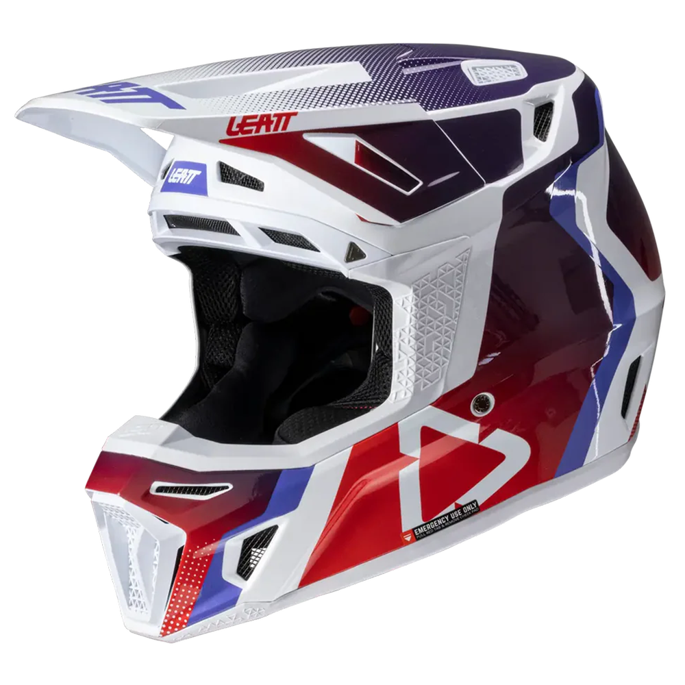 Leatt Moto 8.5 Helmet and 5.5 Goggles (Sunburn)
