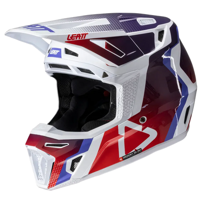 Leatt Moto 8.5 Helmet and 5.5 Goggles (Sunburn)