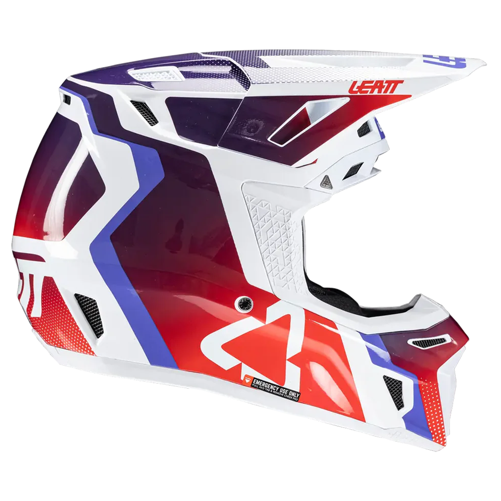 Leatt Moto 8.5 Helmet and 5.5 Goggles (Sunburn)