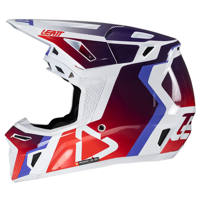 Leatt Moto 8.5 Helmet and 5.5 Goggles (Sunburn)