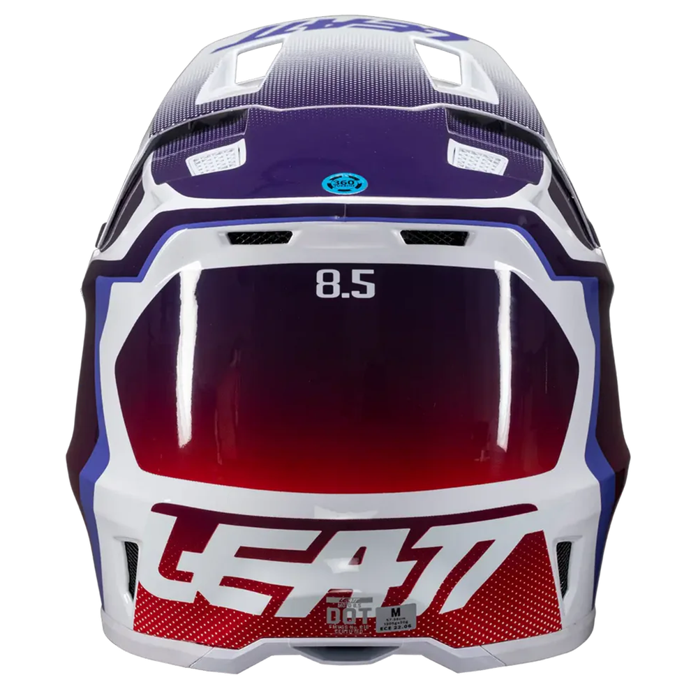 Leatt Moto 8.5 Helmet and 5.5 Goggles (Sunburn)