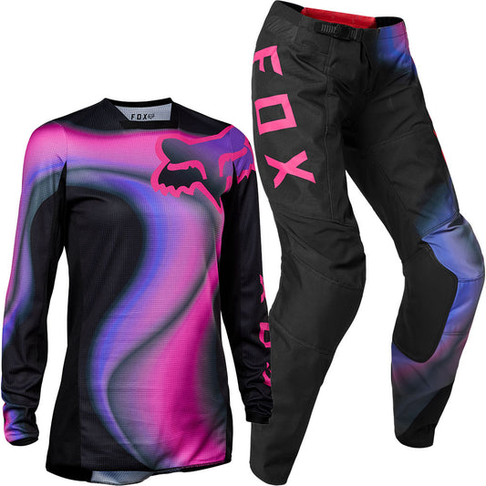 Fox Womens 180 Toxsyk Gear Combo (Black/Pink)