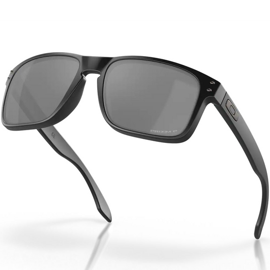 Oakley Holbrook Sunglasses - Prizm Black Polarized Lenses (Matte Black Frame) XL