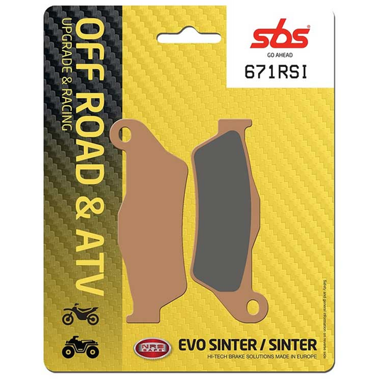 SBS Sintered Brake Pads - 671RSI