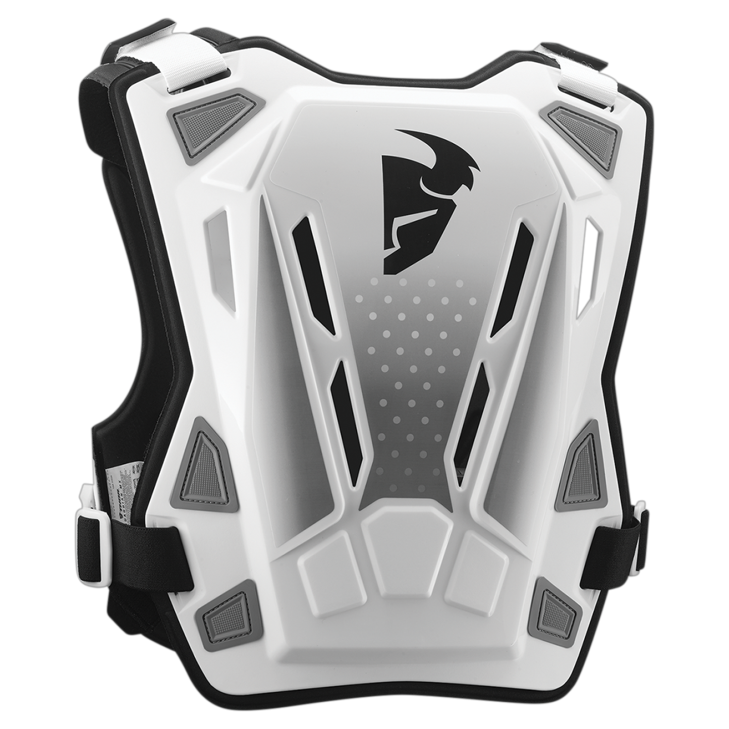 Thor Youth Guardian MX Chest Protector (White/Black)