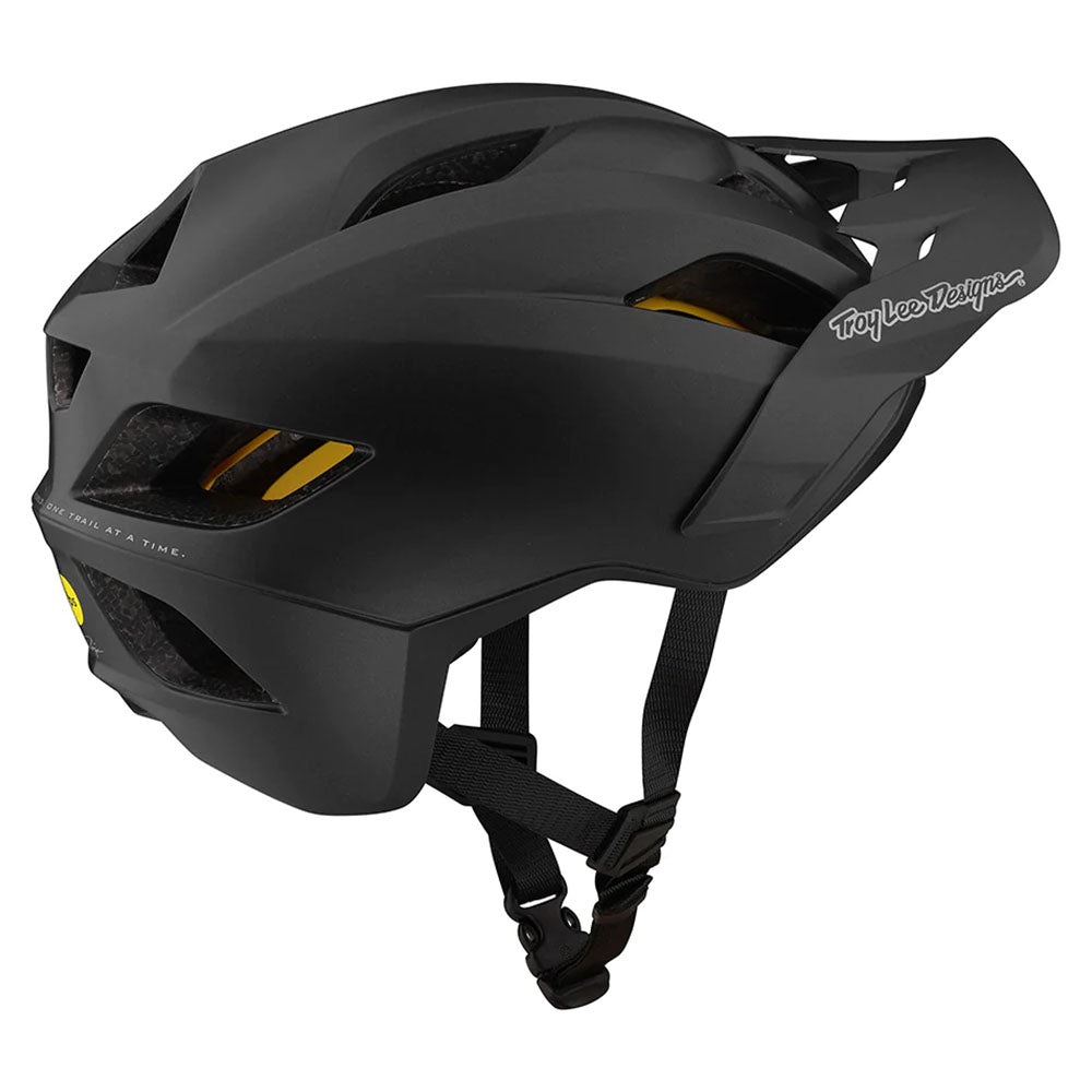 Troy Lee Designs Flowline Orbit Helmet - MIPS (Black)