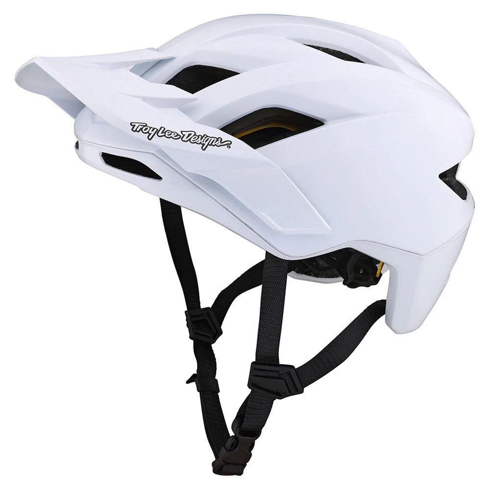 Troy Lee Designs Flowline Orbit Helmet - MIPS (White)