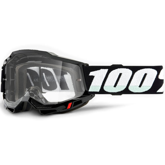 100% Accuri 2 OTG Goggles - Black (Clear Lens)