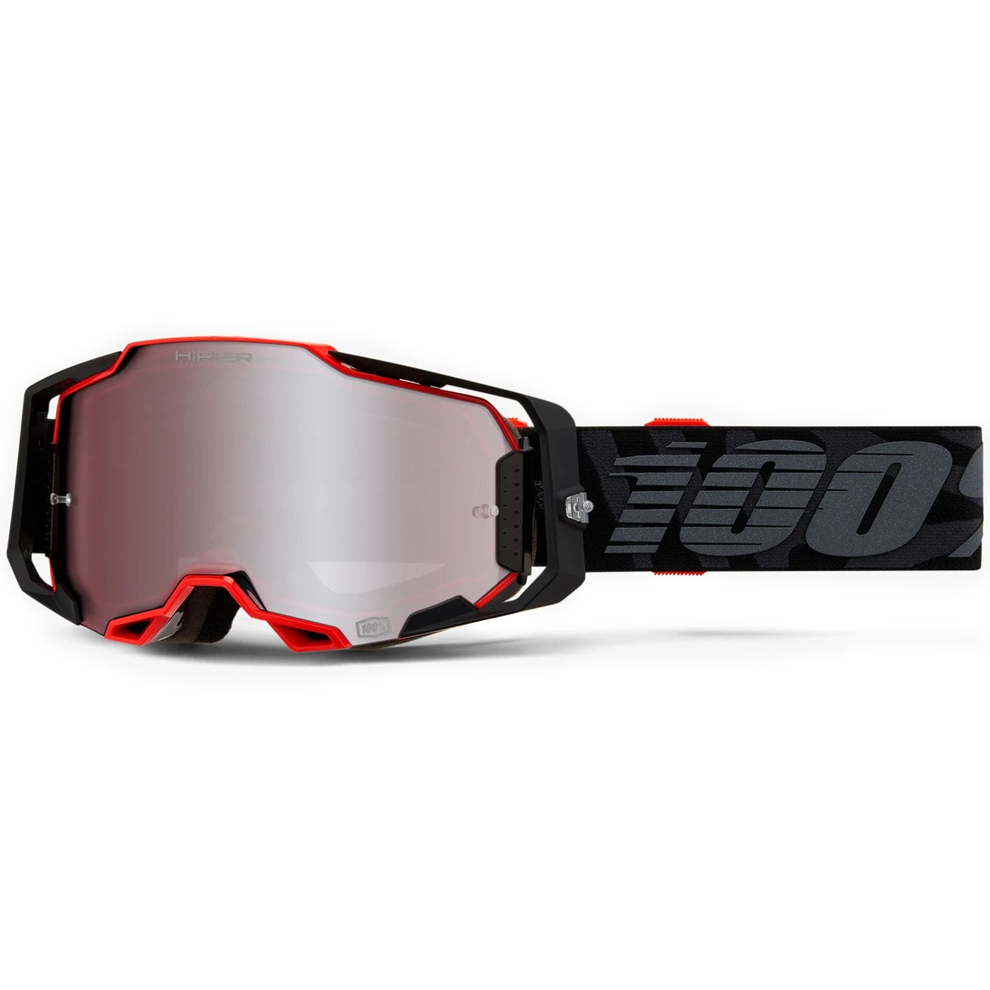100% Armega Goggles - Renen (HiPER Silver Mirror Lens)
