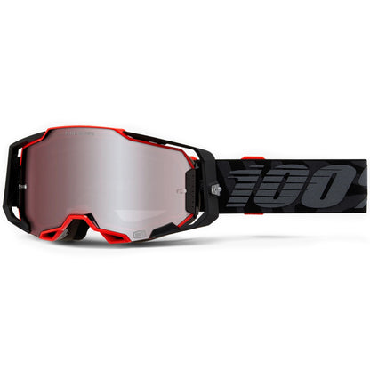 100% Armega Goggles - Renen (HiPER Silver Mirror Lens)