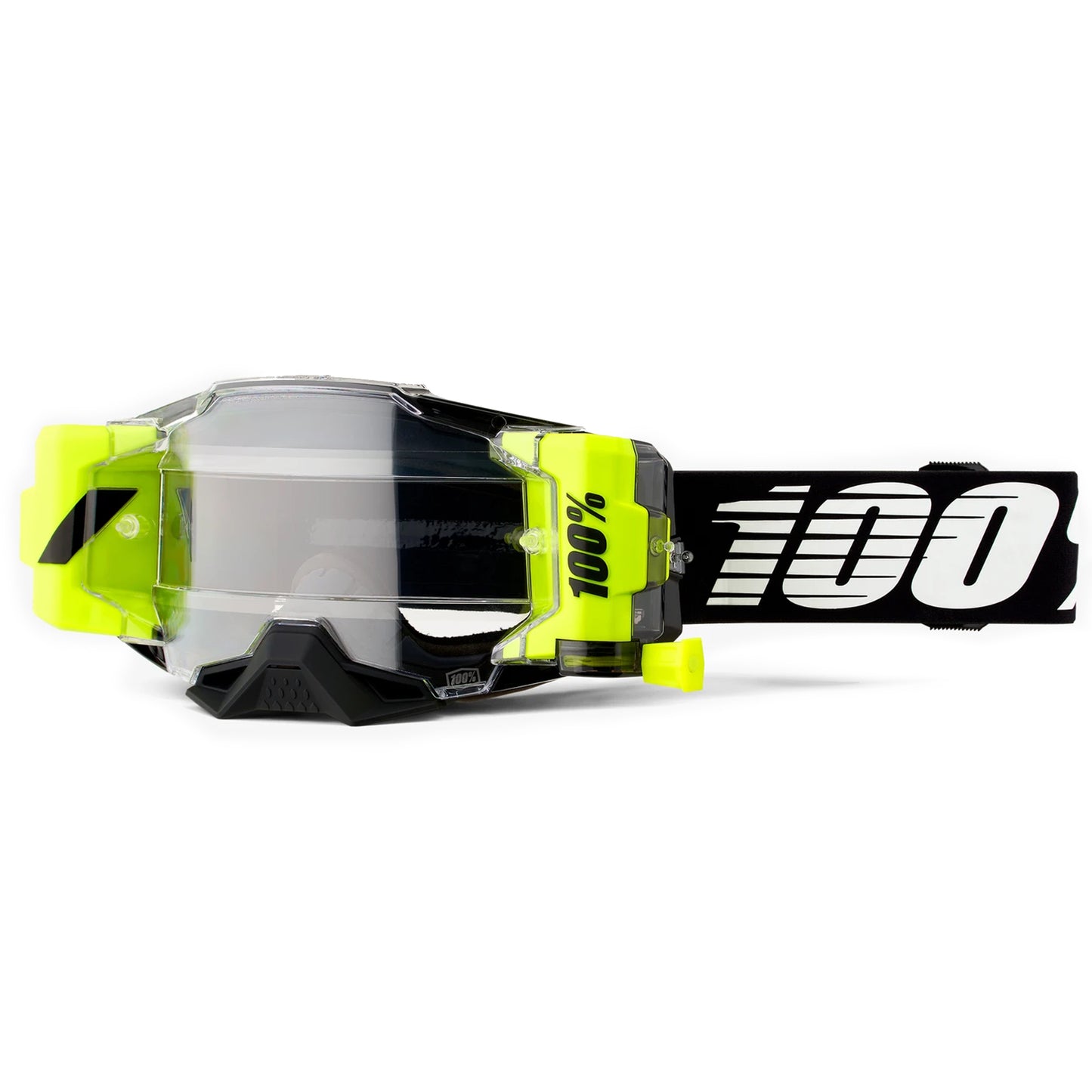 100% Armega Forecast Goggles - Black (Clear Lens)