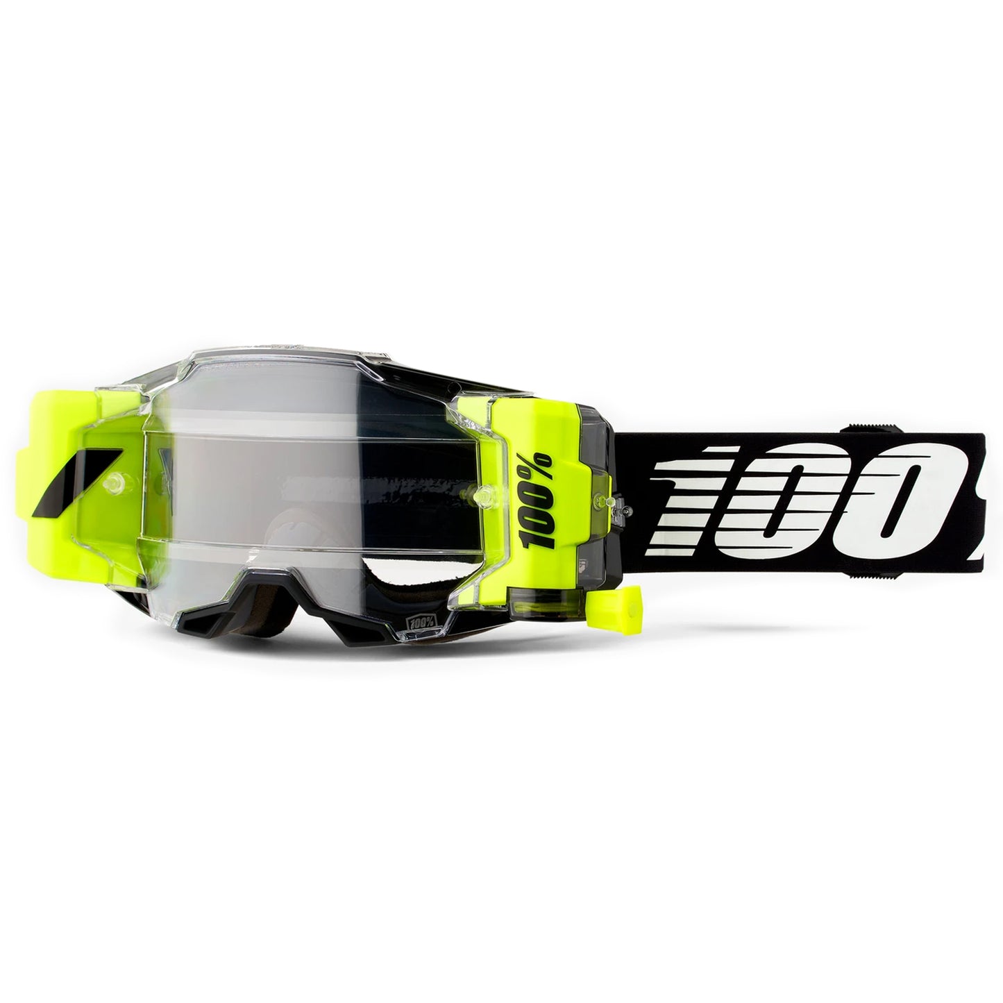 100% Armega Forecast Goggles - Black (Clear Lens)