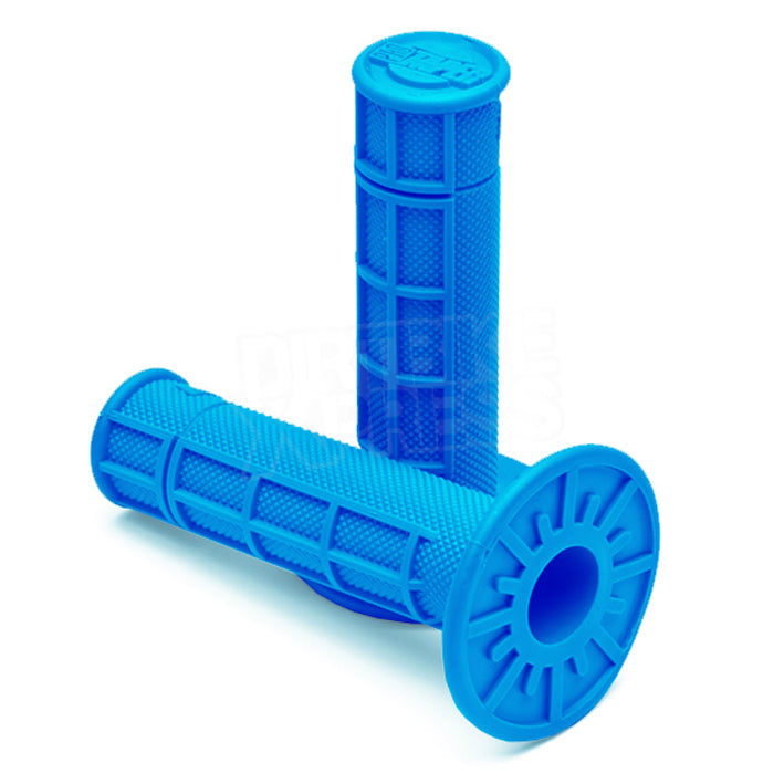 Protaper Half Waffle Grips (Neon Blue)