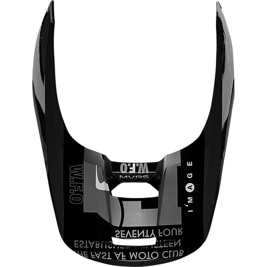 Fox V1 Illmatik Helmet Peak Matte (Black)