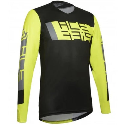 Acerbis MX Outrun Jersey (Black/Fluo Yellow)