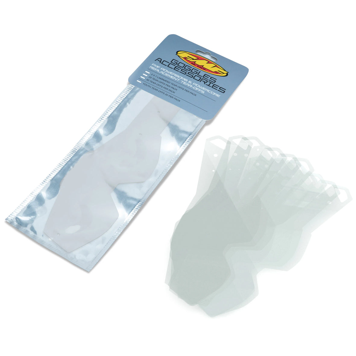 **MULTI PACK** FMF Youth Standard Tear-offs (2 X 20 Pack)