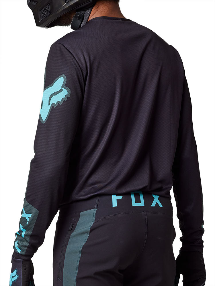 Fox Defend Race Capsule LS MTB Jersey (Emerald)