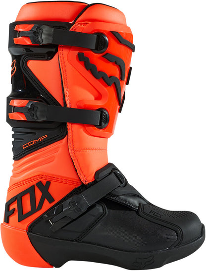 Fox Youth Comp Y Boots (Fluo Orange)