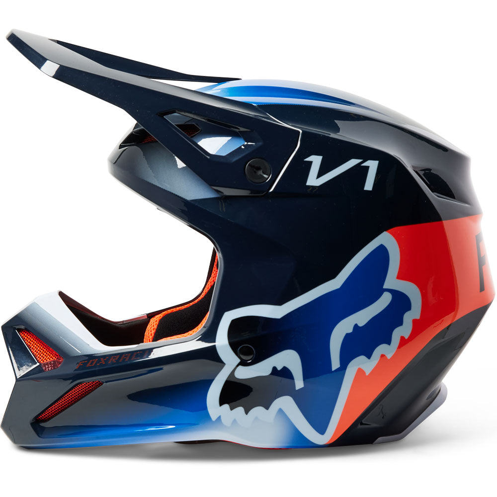 Fox V1 Toxsyk Helmet - DOT/ECE (Midnight)