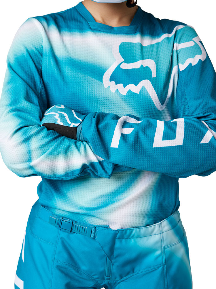 Fox Womens 180 Toxsyk Jersey (Maui Blue)