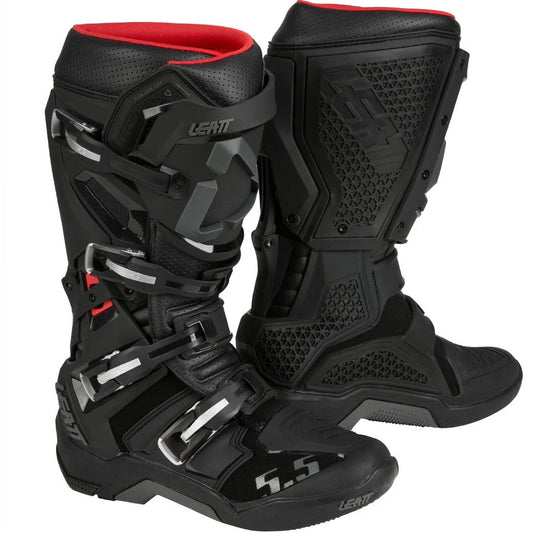 Leatt 5.5 Flexlock Boots (Black)