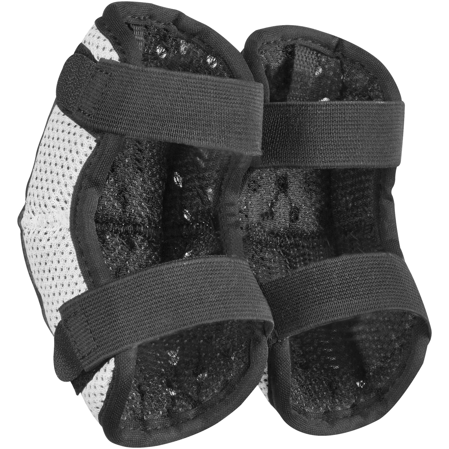 Fox Pee Wee Titan Elbow Guards - Pair (Black/Silver)